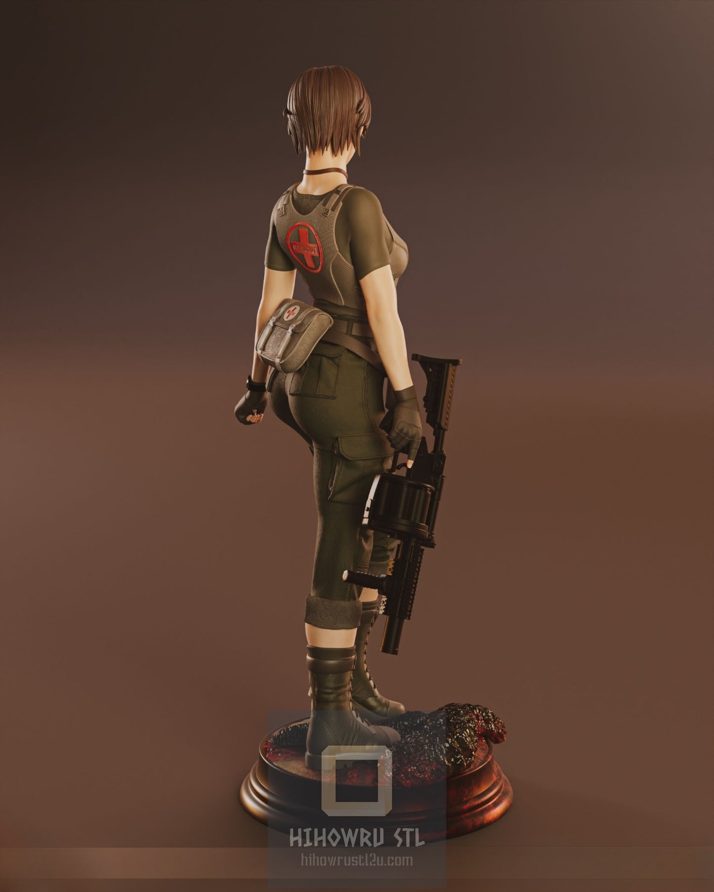 4446 Rebecca Chambers - Resident Evil - STL 3D Print Files