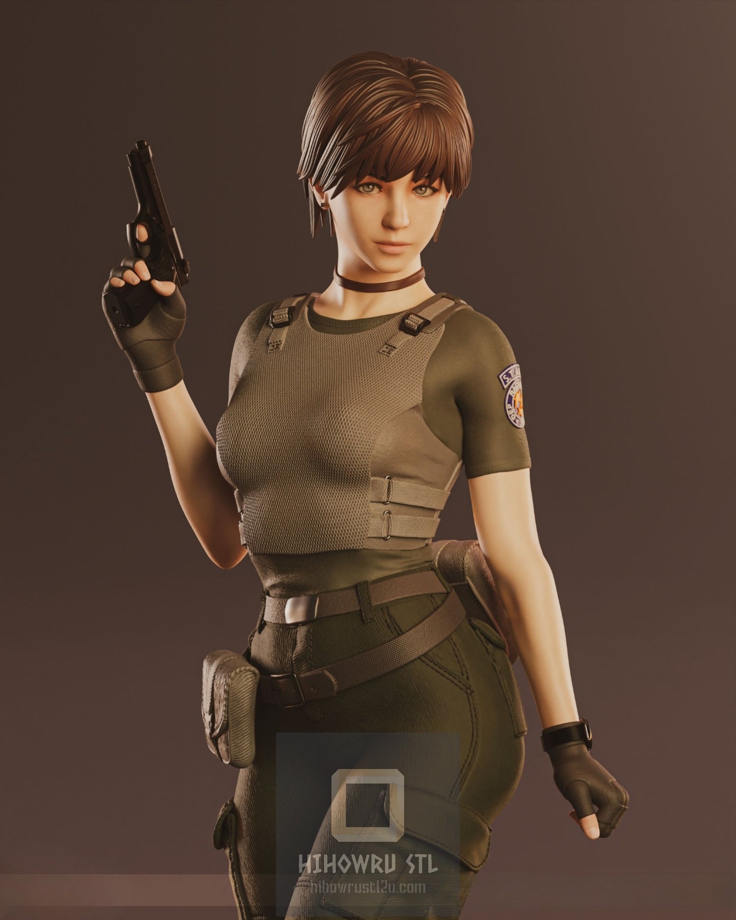 4446 Rebecca Chambers - Resident Evil - STL 3D Print Files
