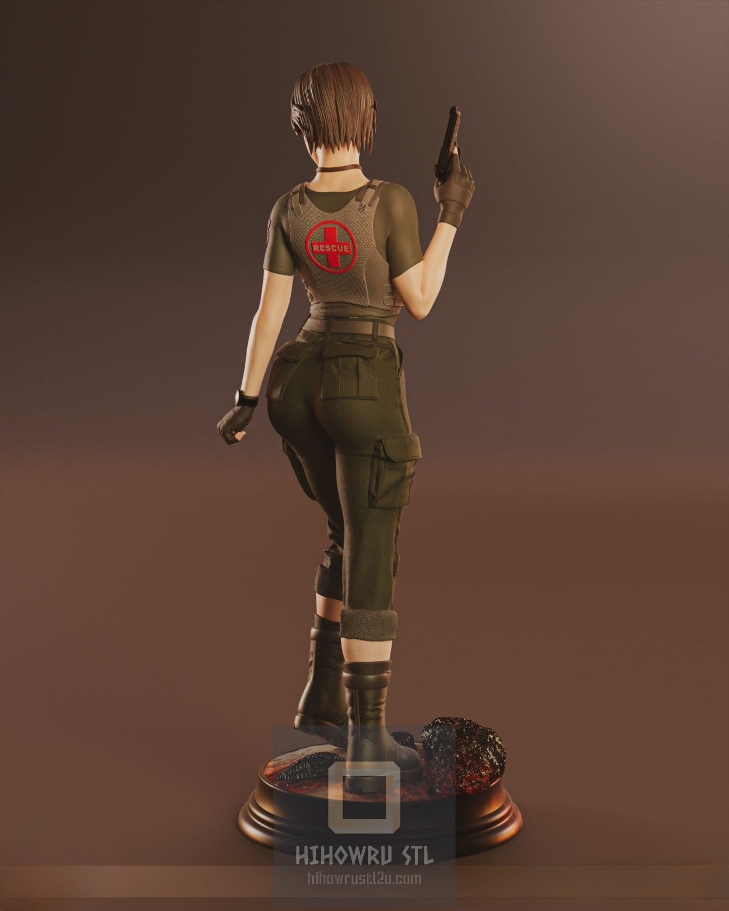 4446 Rebecca Chambers - Resident Evil - STL 3D Print Files