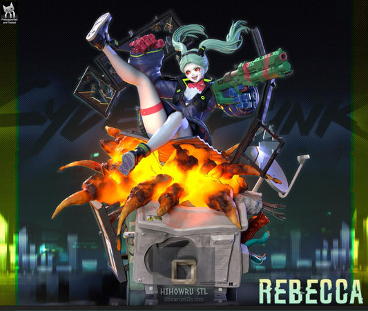 5598 Rebecca - Cyberpunk: Edgerunners - STL 3D Print Files