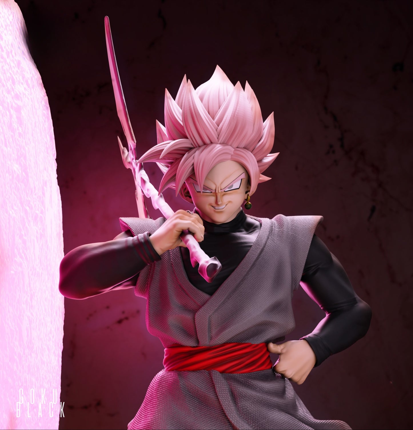 2933 Goku Black - Dragon Ball - STL 3D Print Files