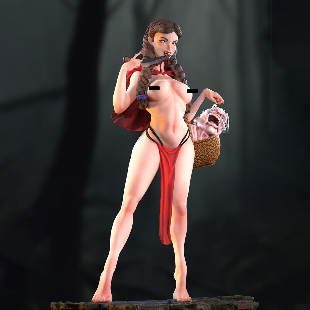 3107 Red Riding Hood NSFW - STL 3D Print Files