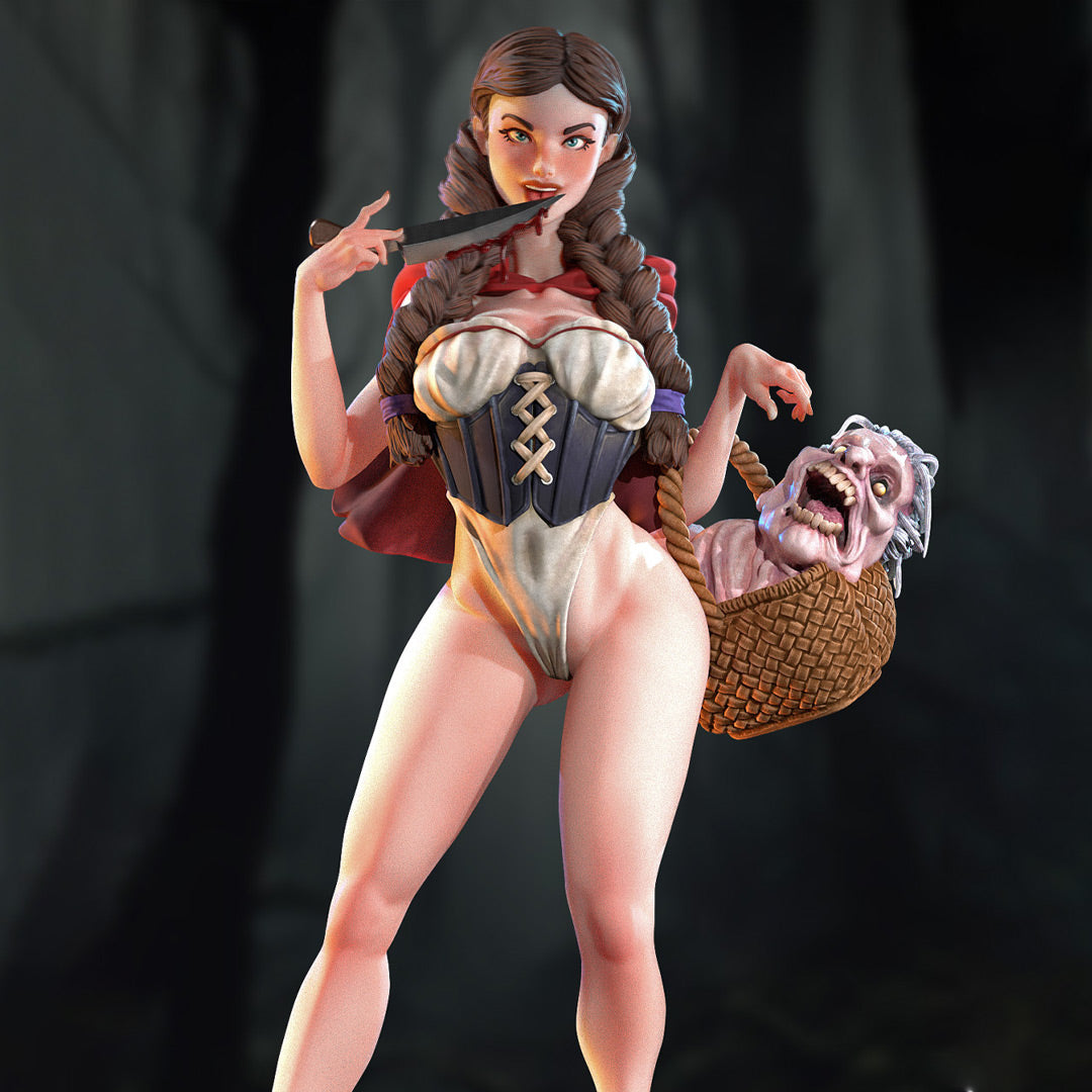 3107 Red Riding Hood NSFW - STL 3D Print Files