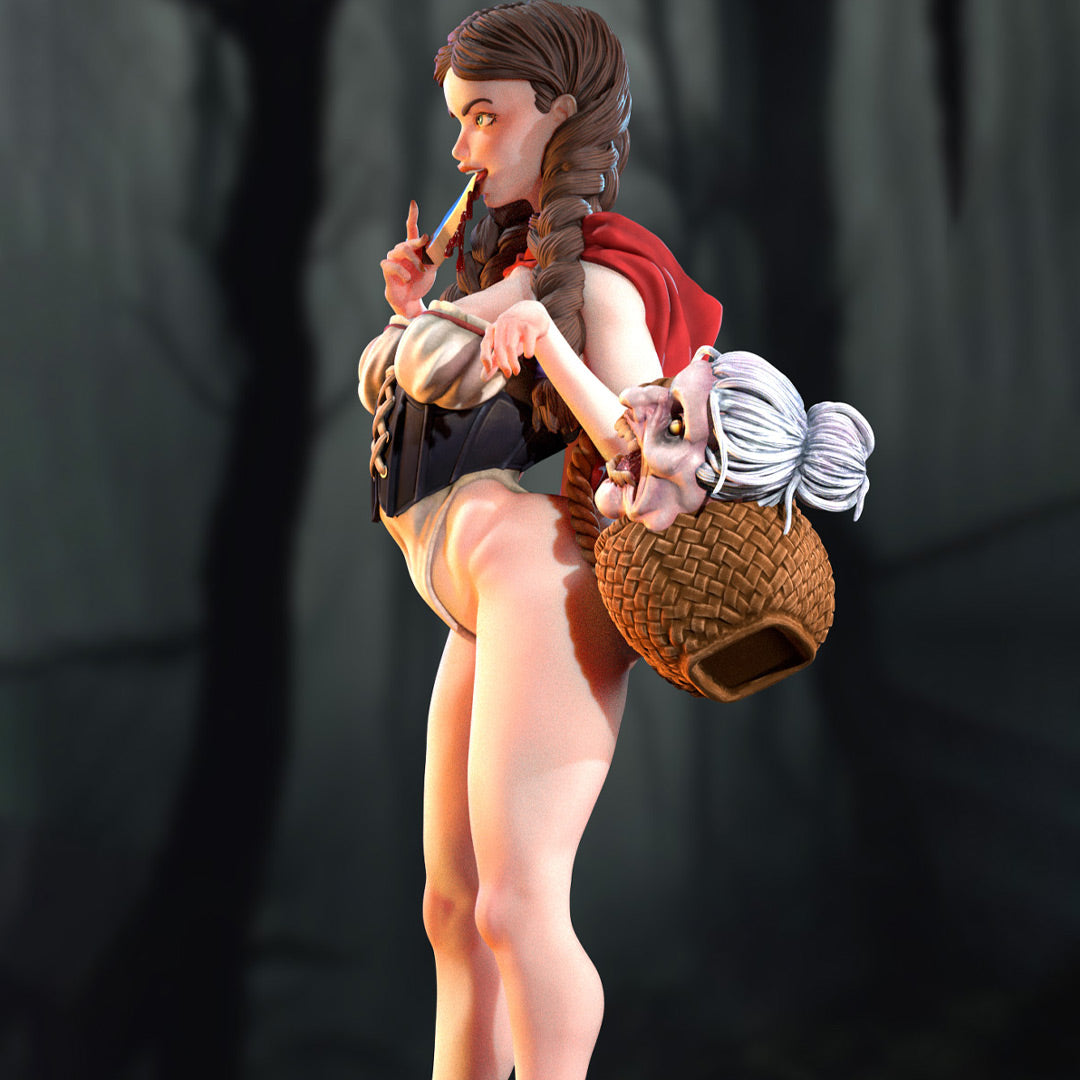 3107 Red Riding Hood NSFW - STL 3D Print Files