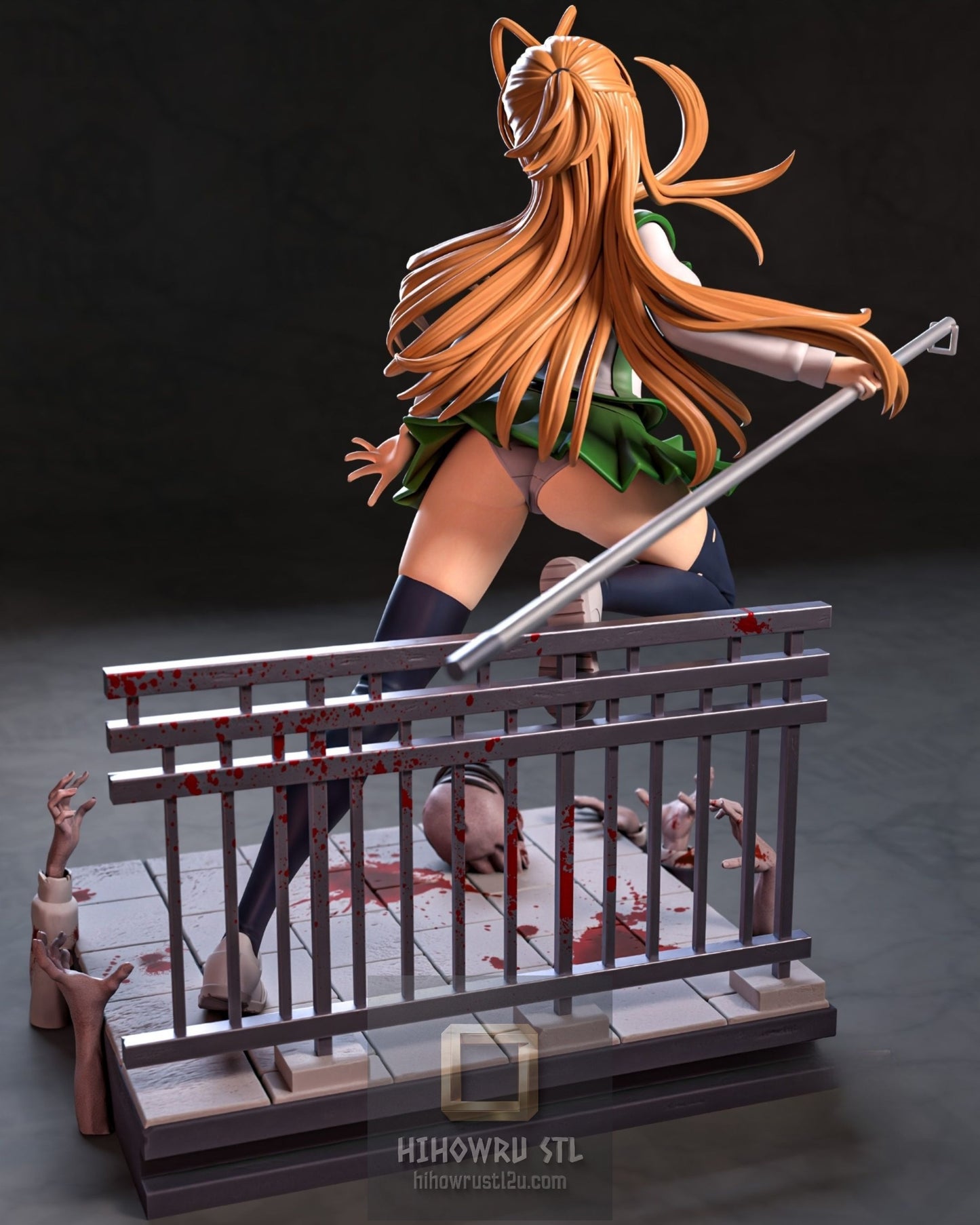 5185 Rei Miyamoto NSFW - Highschool of the Dead - STL 3D Print Files