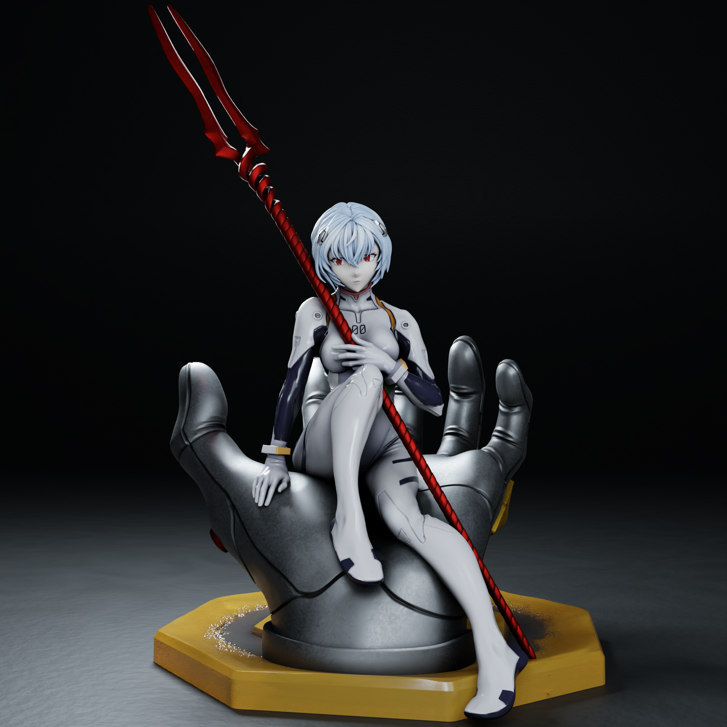 3190 Rei Ayanami NSFW - Evangelion - STL 3D Print Files