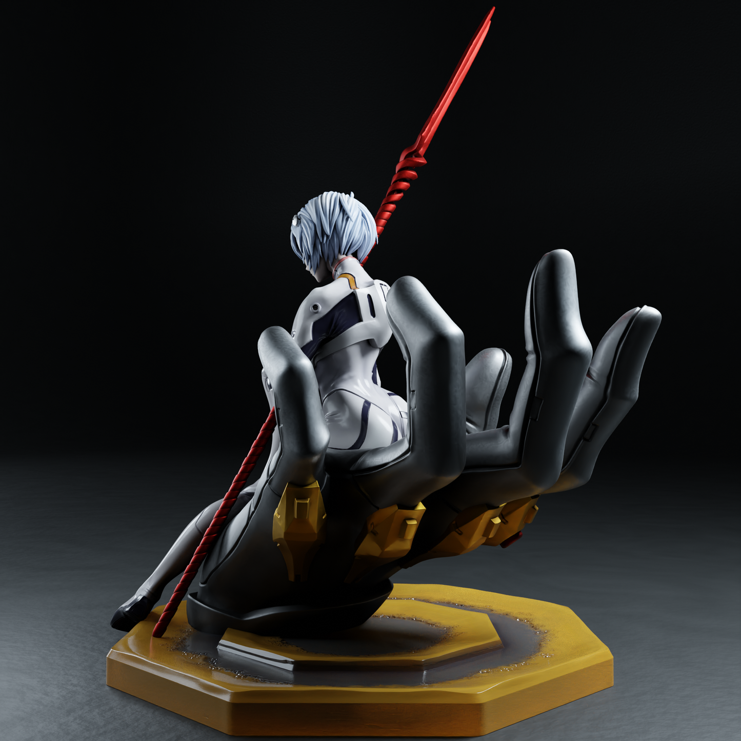 3190 Rei Ayanami NSFW - Evangelion - STL 3D Print Files