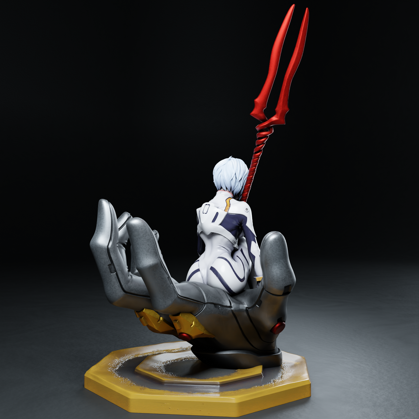 3190 Rei Ayanami NSFW - Evangelion - STL 3D Print Files