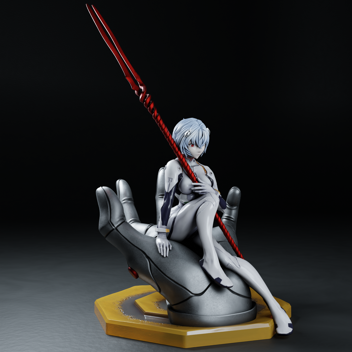 3190 Rei Ayanami NSFW - Evangelion - STL 3D Print Files