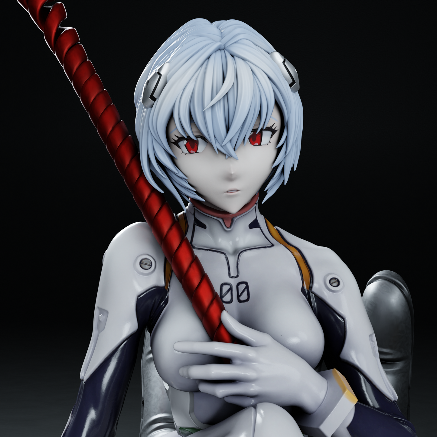 3190 Rei Ayanami NSFW - Evangelion - STL 3D Print Files