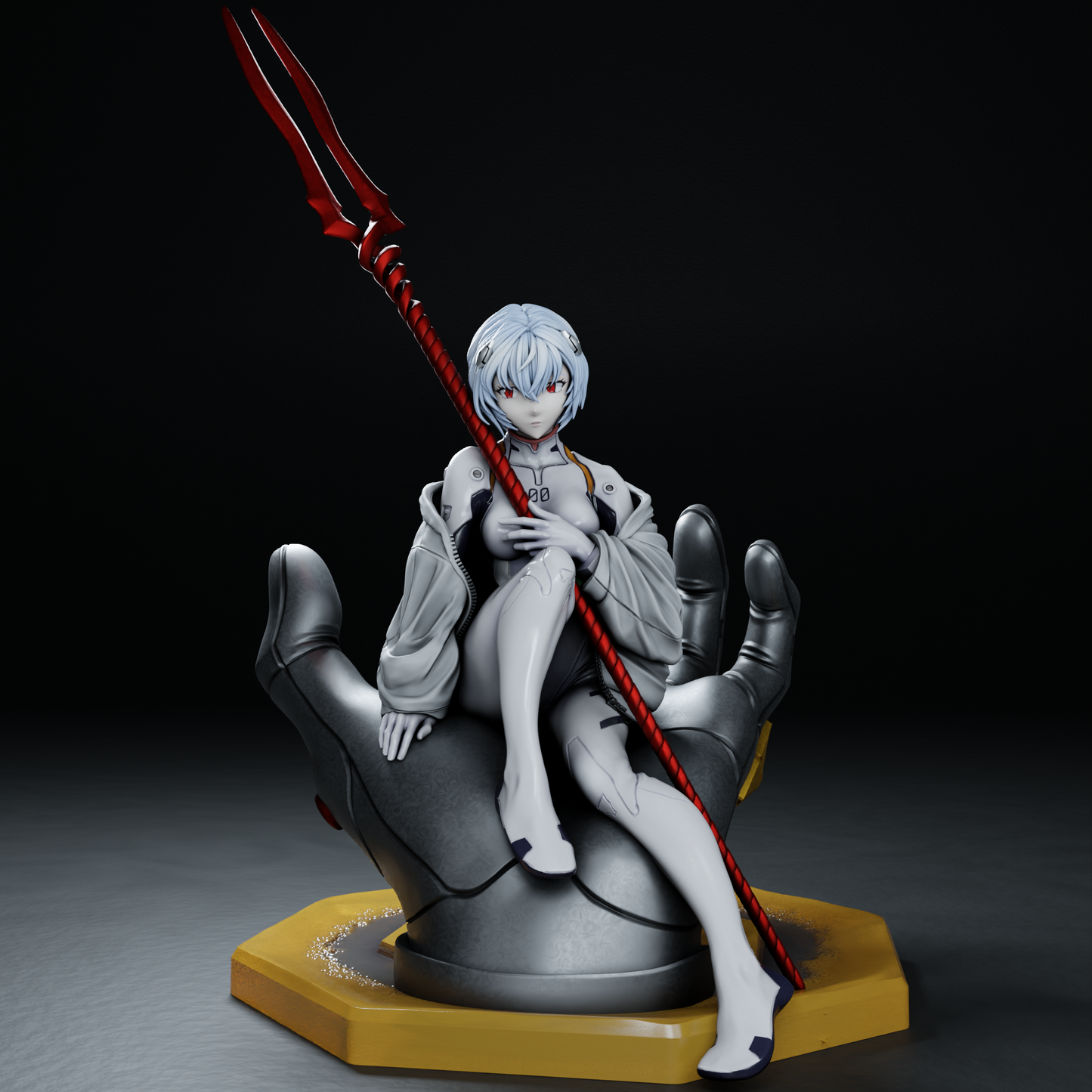 3190 Rei Ayanami NSFW - Evangelion - STL 3D Print Files