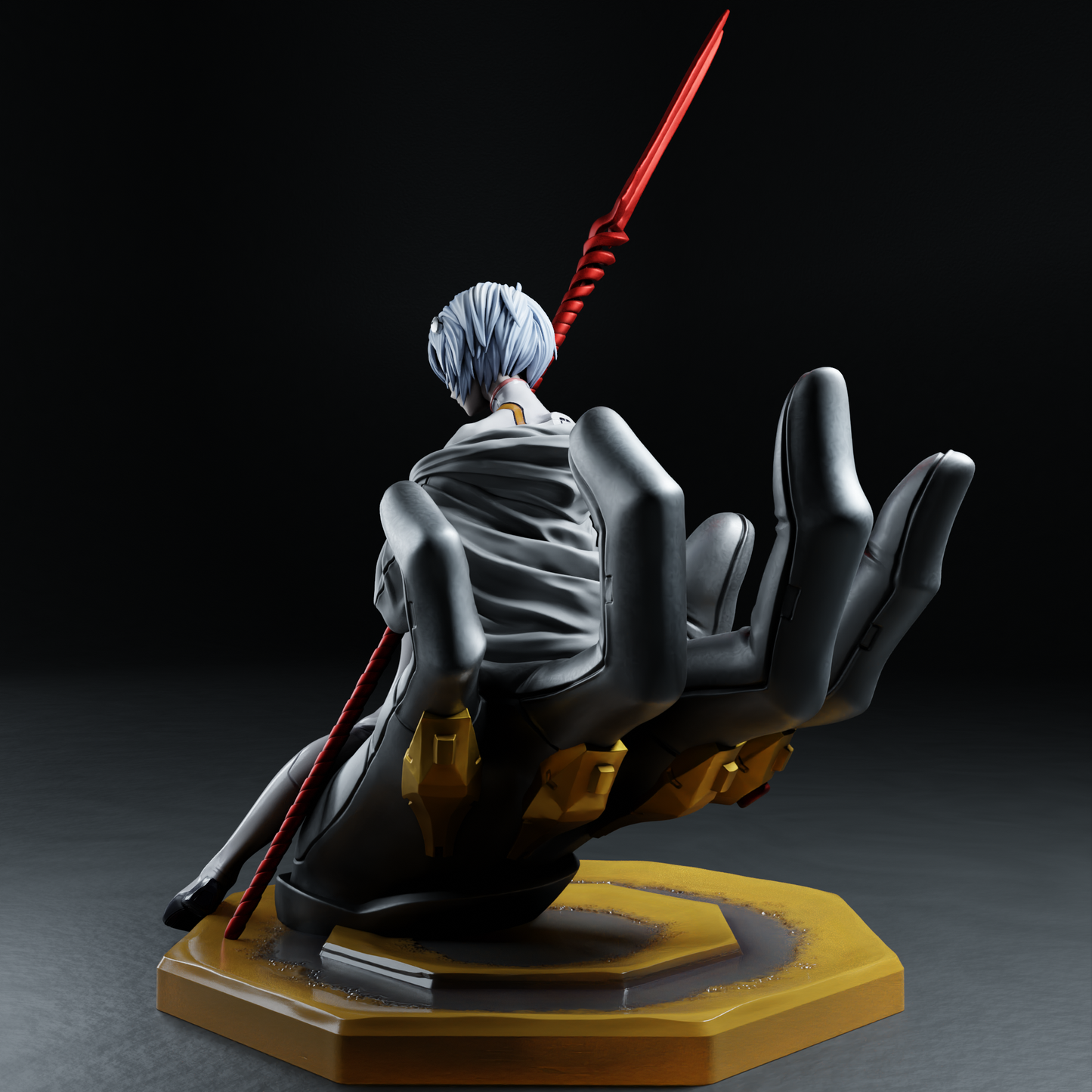 3190 Rei Ayanami NSFW - Evangelion - STL 3D Print Files