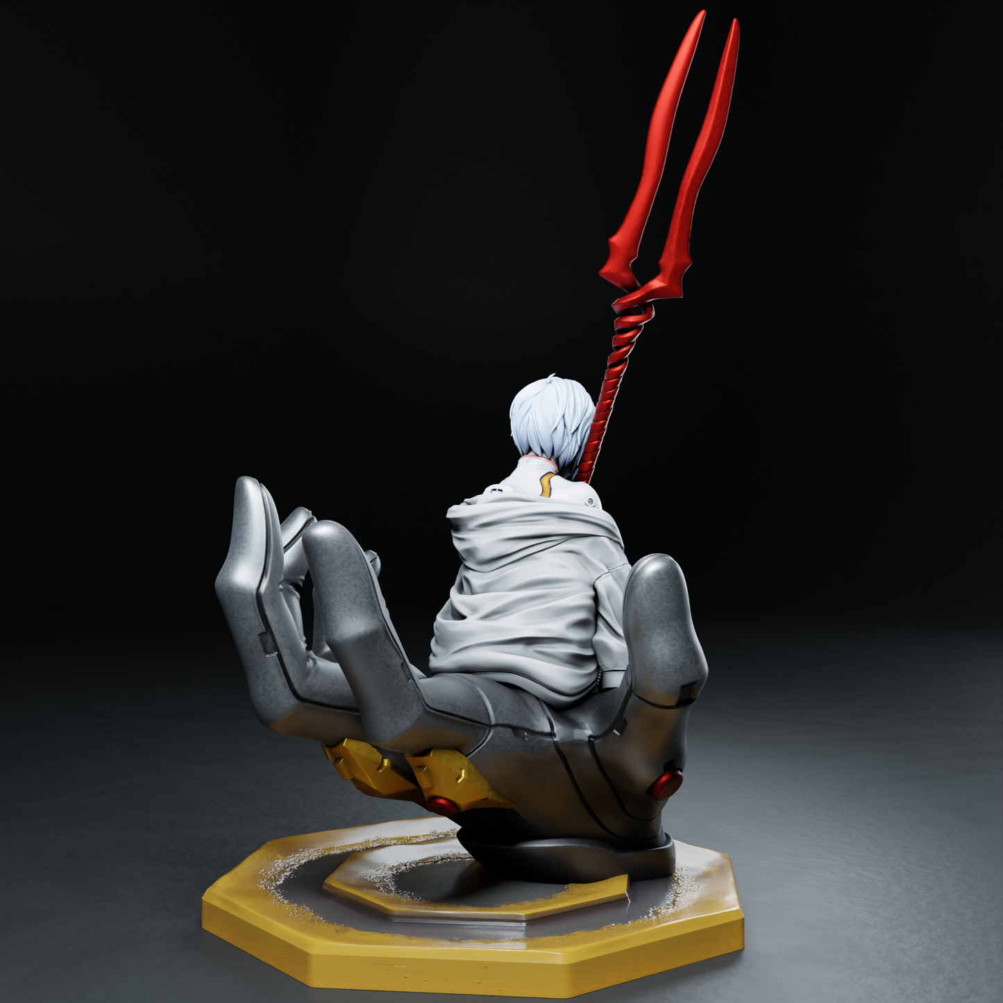 3190 Rei Ayanami NSFW - Evangelion - STL 3D Print Files