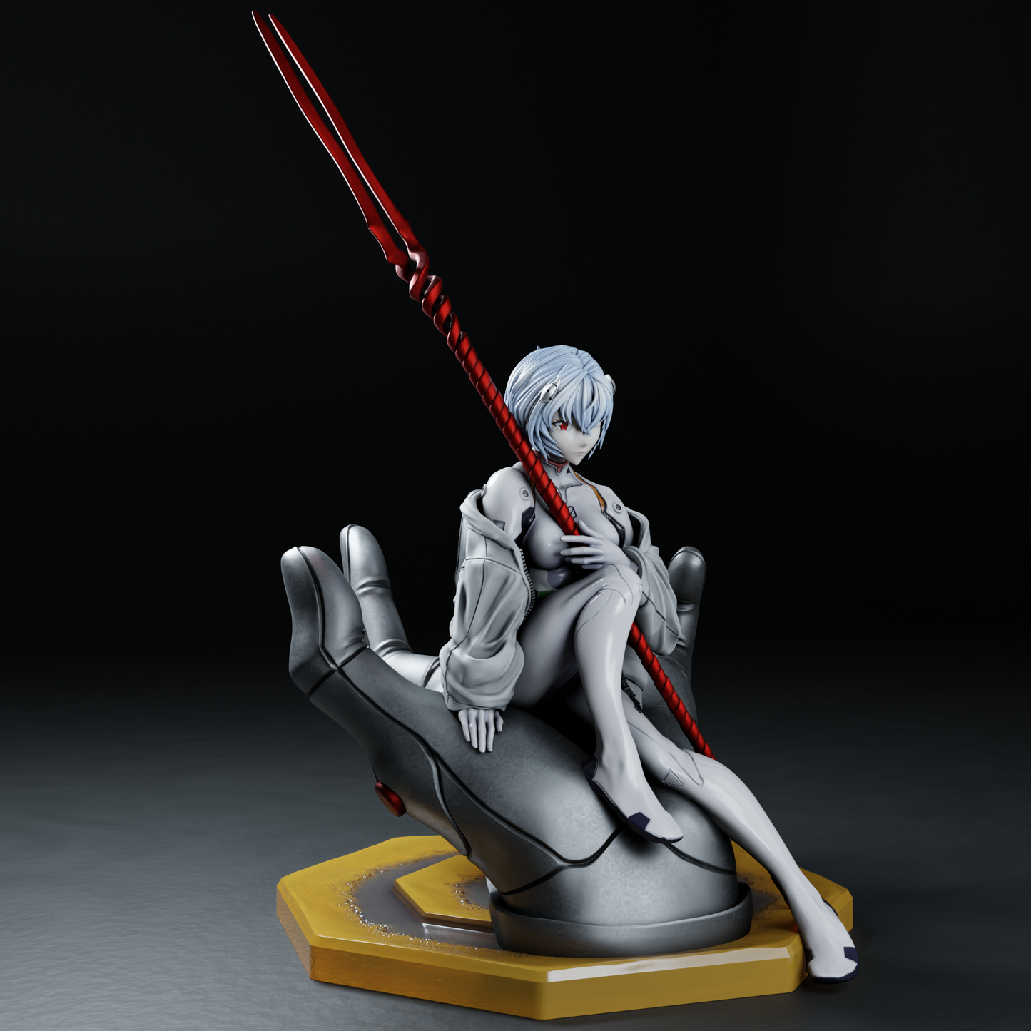 3190 Rei Ayanami NSFW - Evangelion - STL 3D Print Files