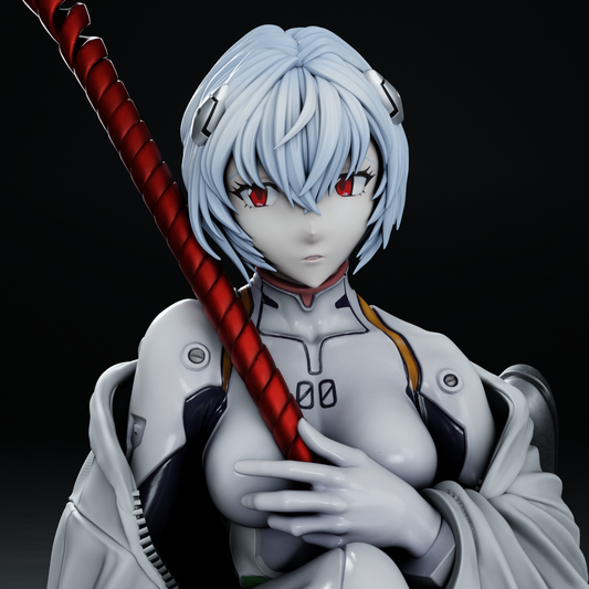 3190 Rei Ayanami NSFW - Evangelion - STL 3D Print Files