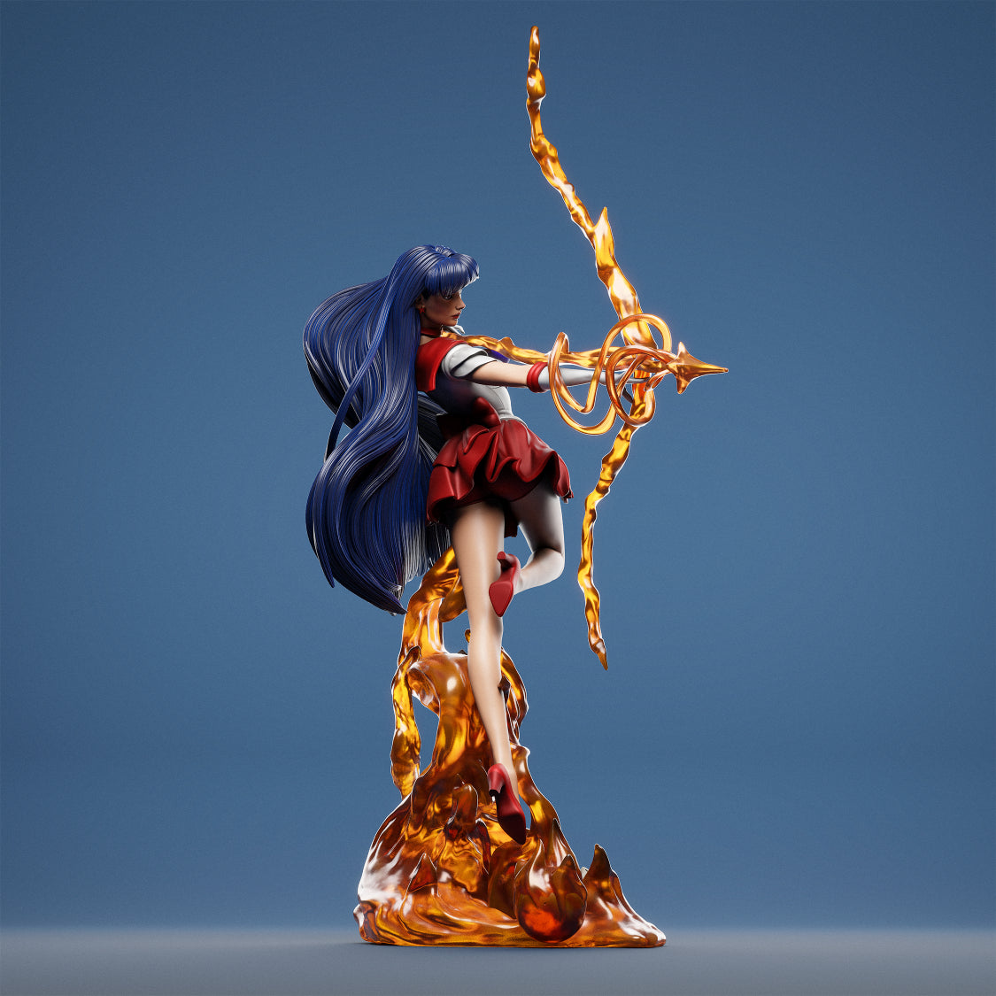 3927 Rei Hino - Sailor Moon - STL 3D Print Files