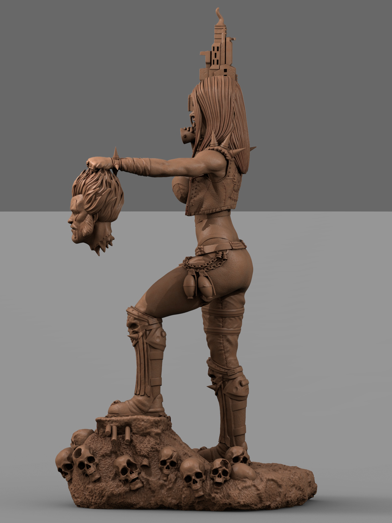 1817 Lady Lobo - DC Comics - STL 3D Print Files