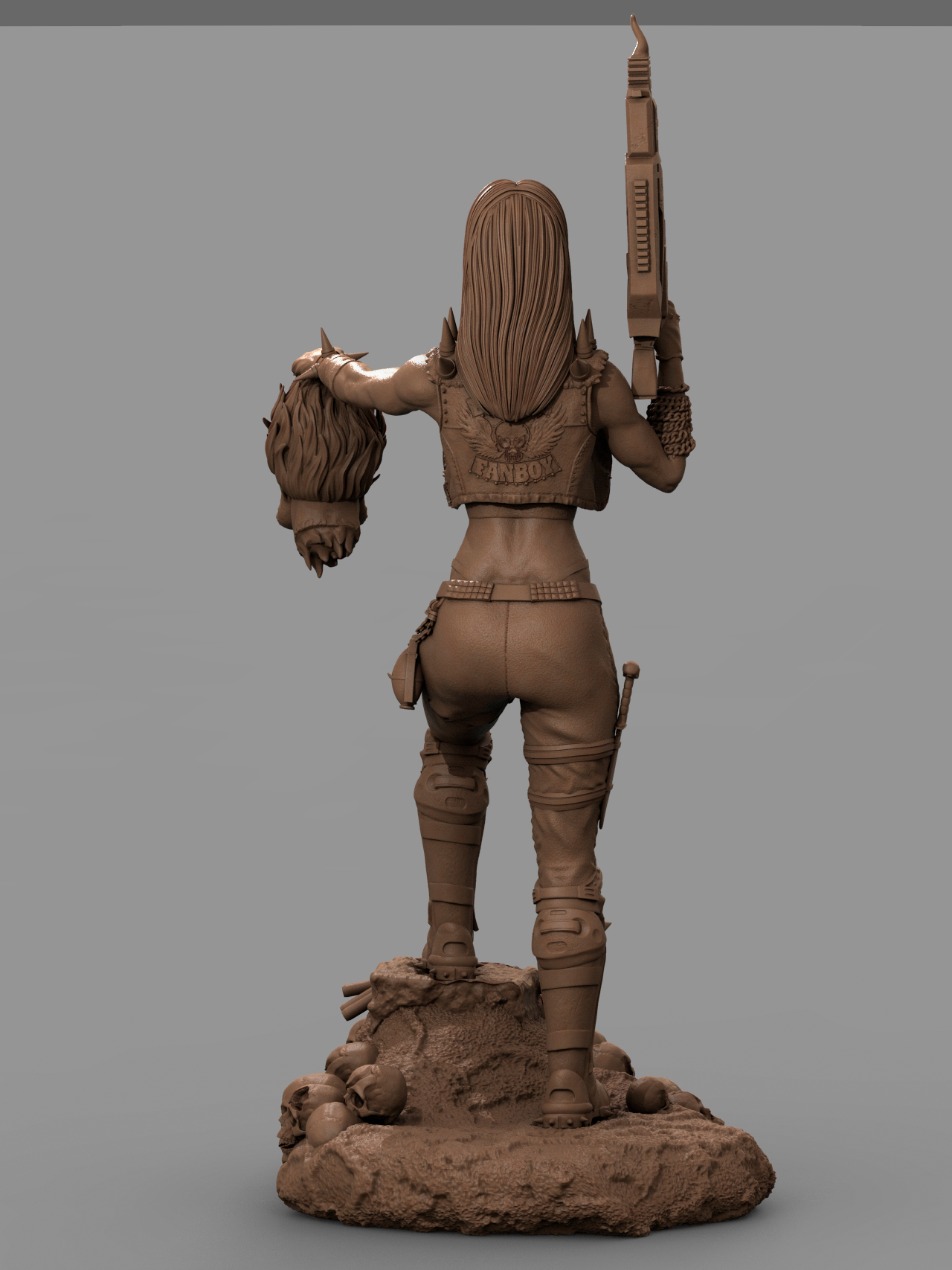 1817 Lady Lobo - DC Comics - STL 3D Print Files