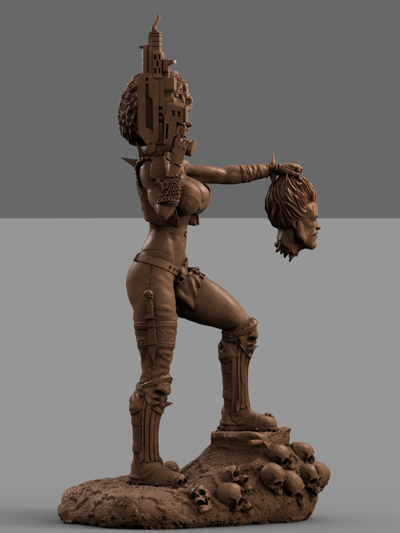 1817 Lady Lobo - DC Comics - STL 3D Print Files