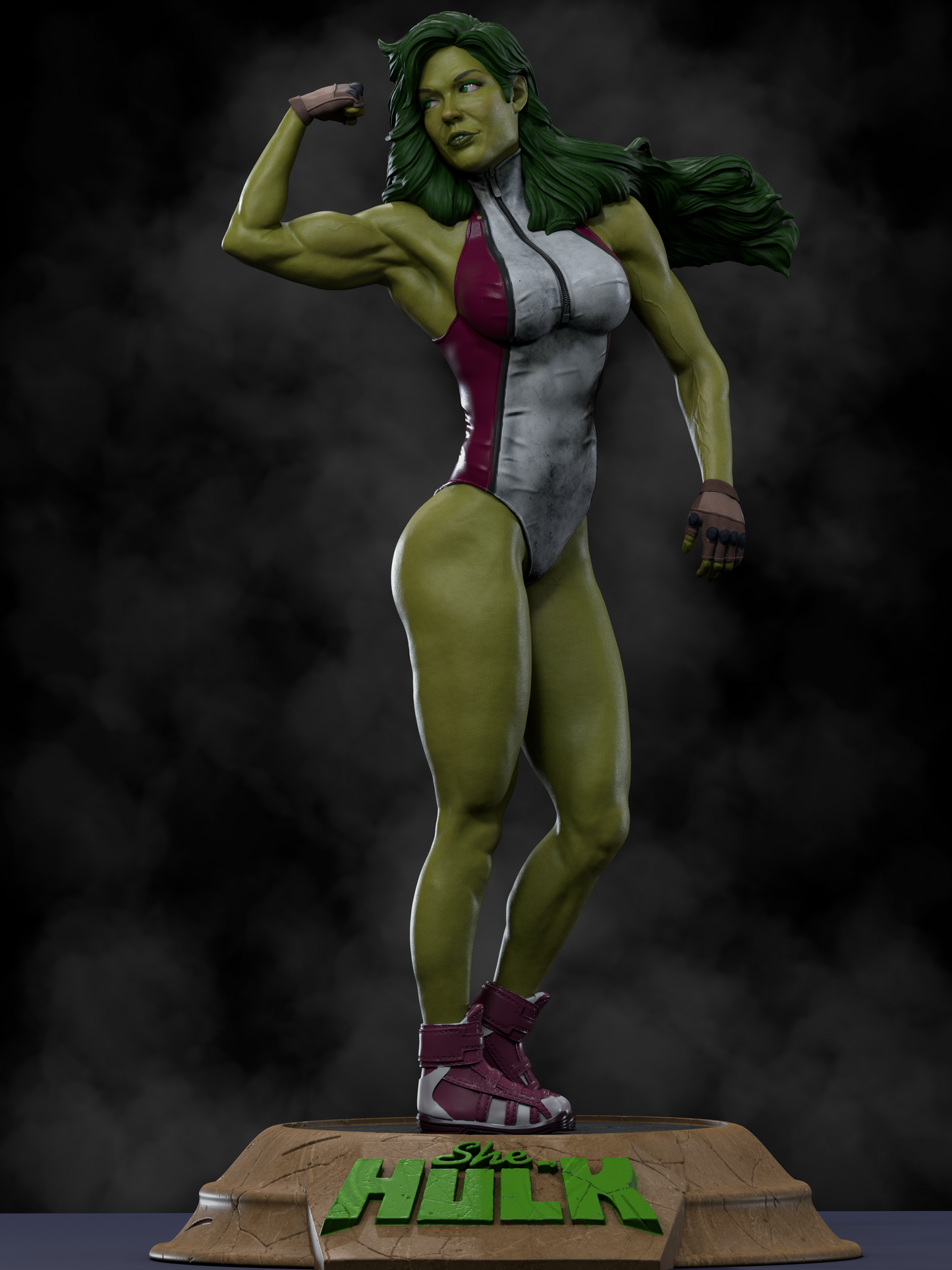 1214 She Hulk - Marvel Comics - STL 3D Print Files