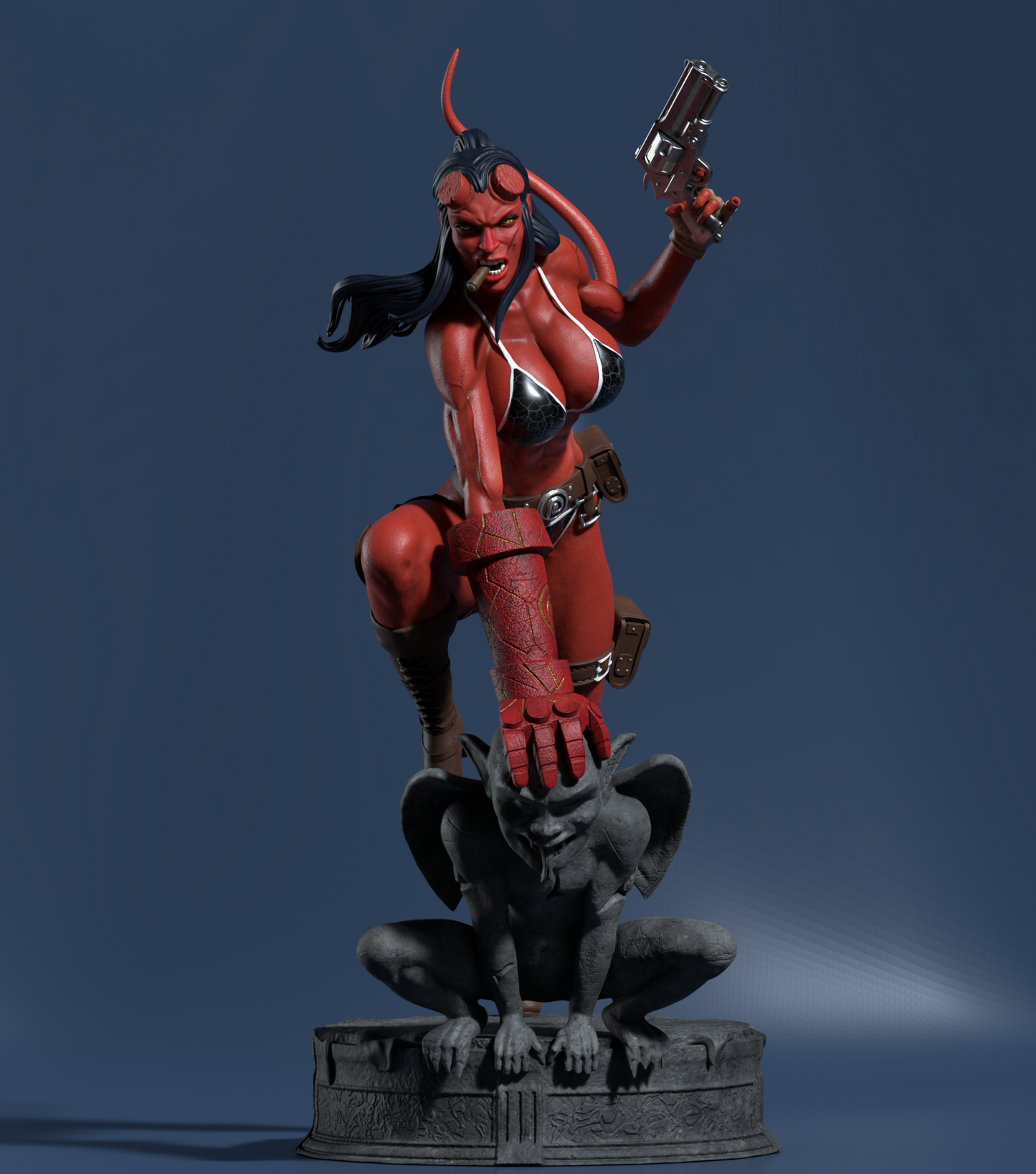 1213 Hellgirl - STL 3D Print Files