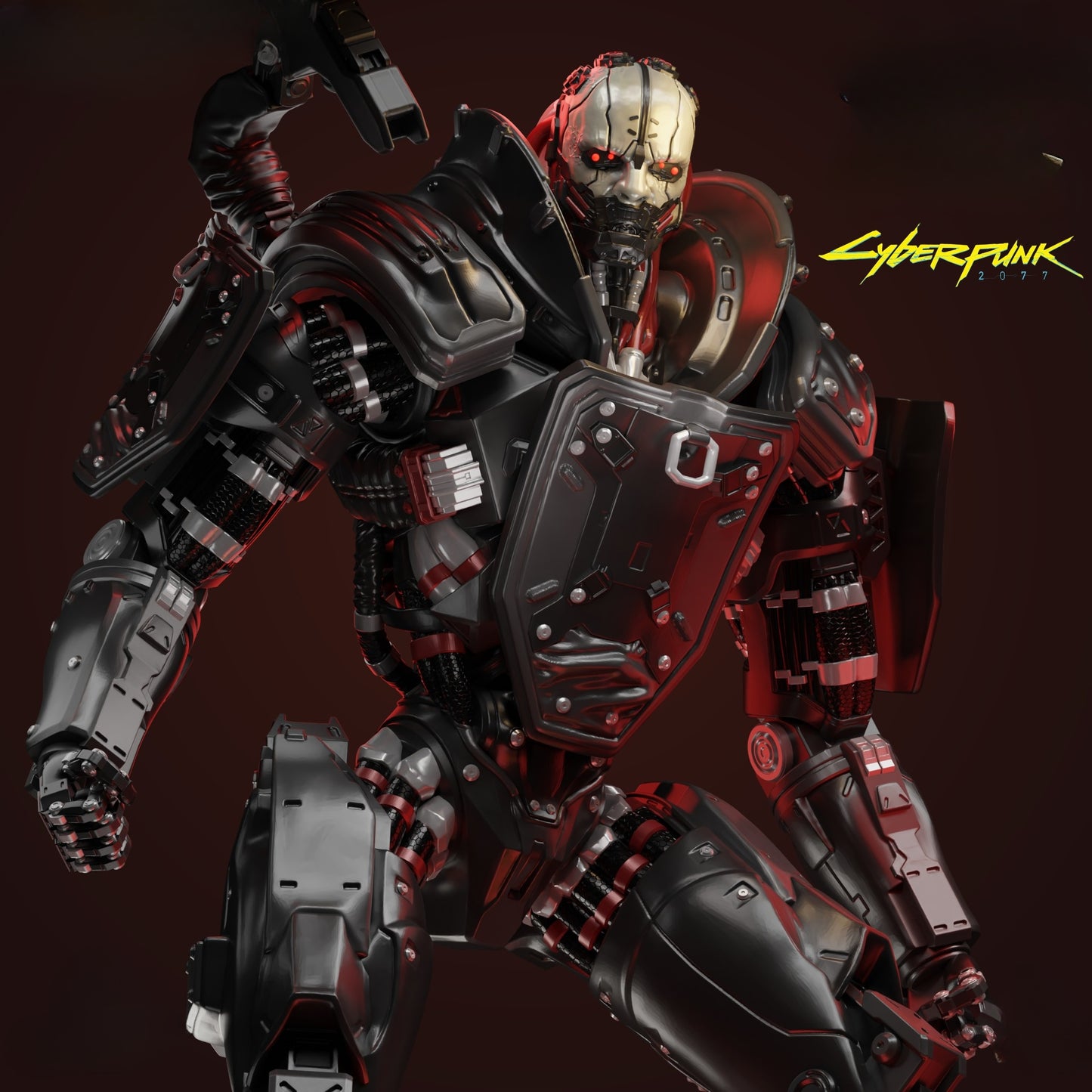 3413 Adam Smasher - Cyberpunk - STL 3D Print Files