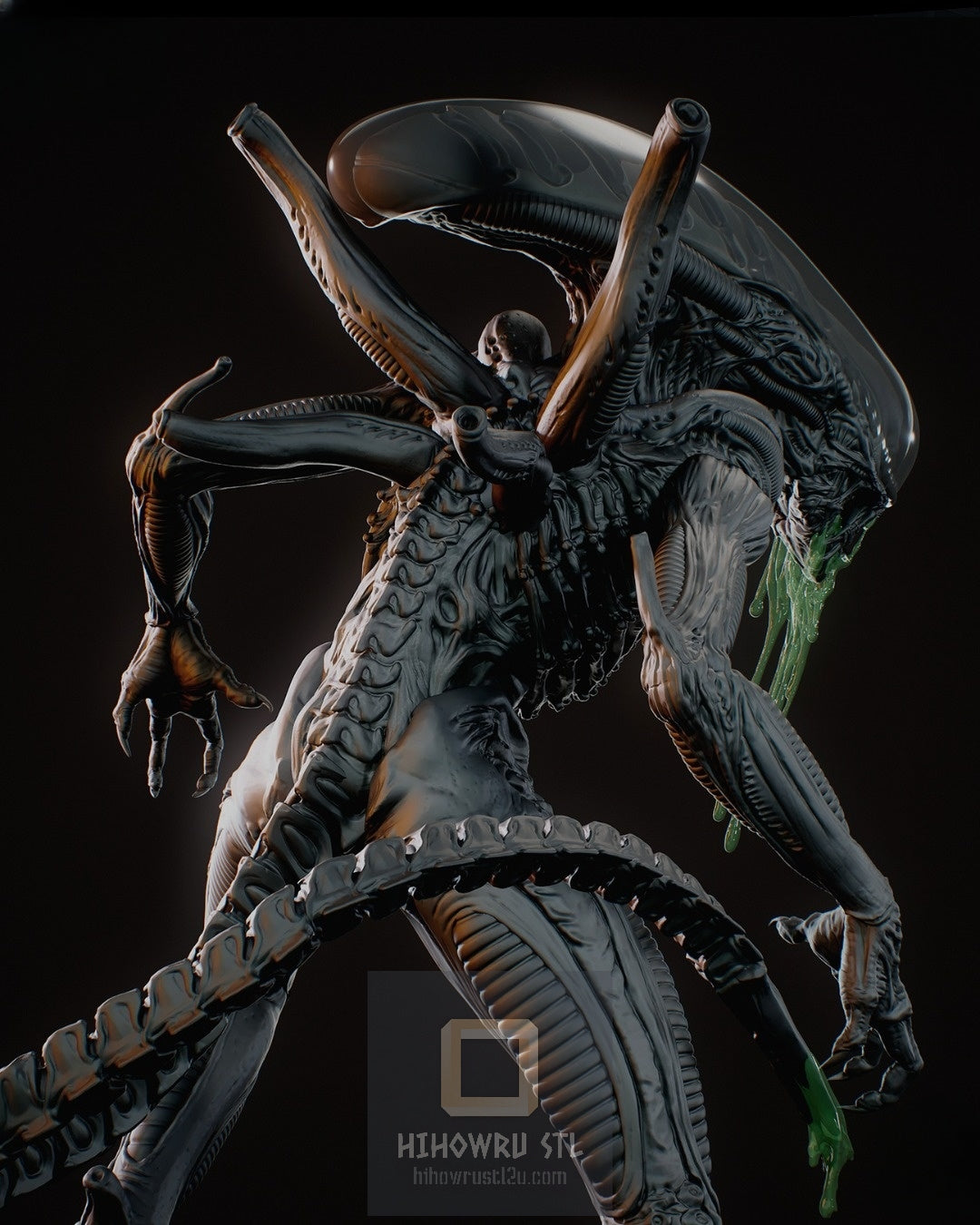 4461 Xenomorph - Alien - STL 3D Print Files