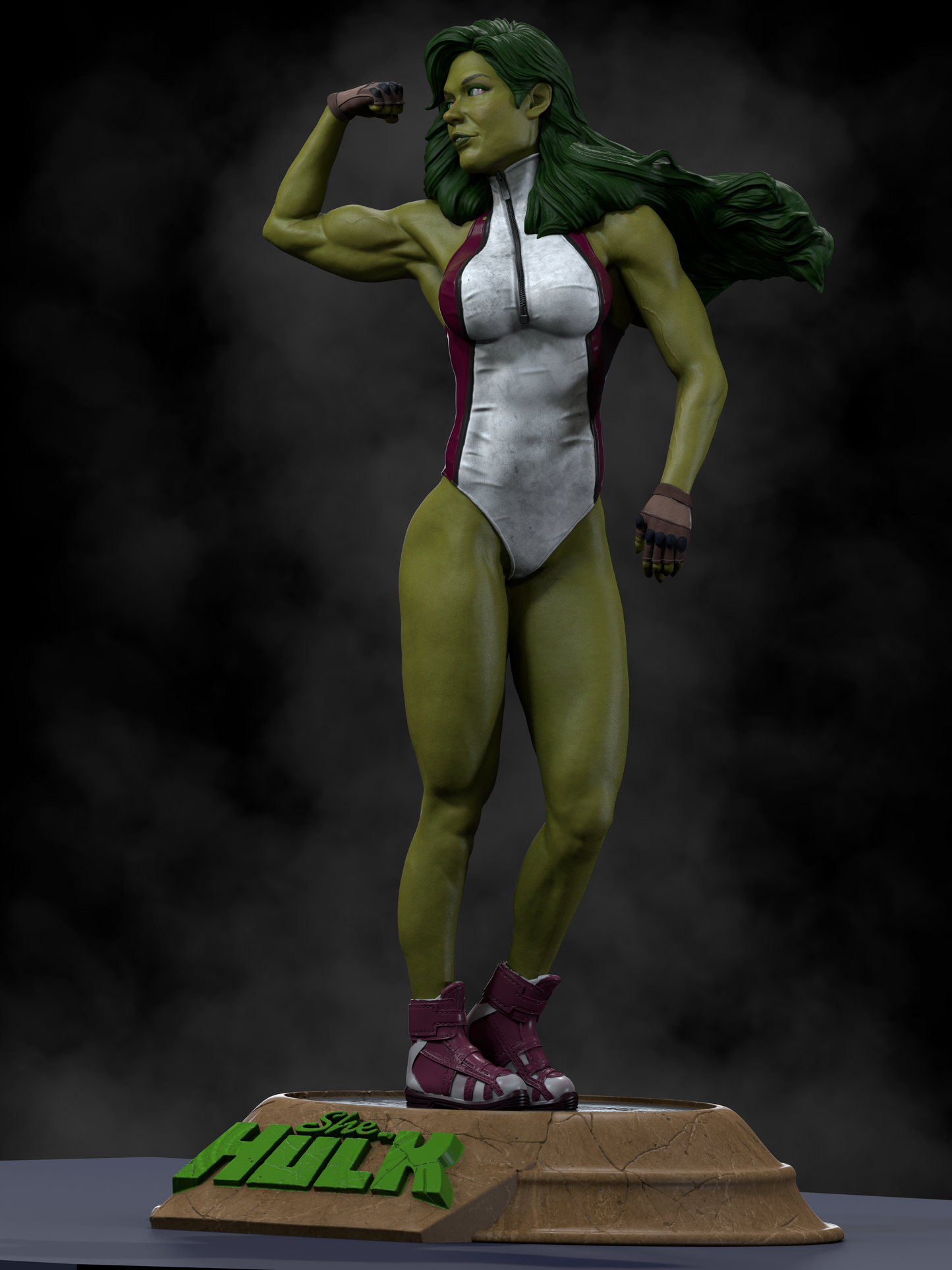 1214 She Hulk - Marvel Comics - STL 3D Print Files