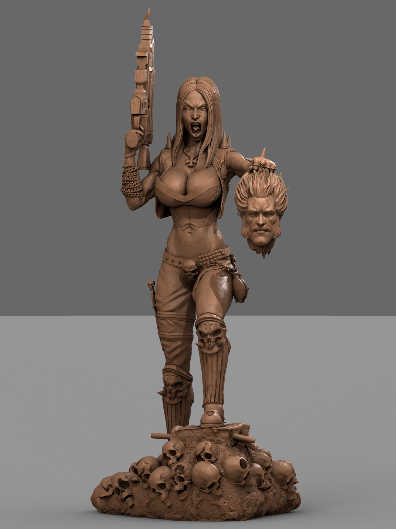 1817 Lady Lobo - DC Comics - STL 3D Print Files