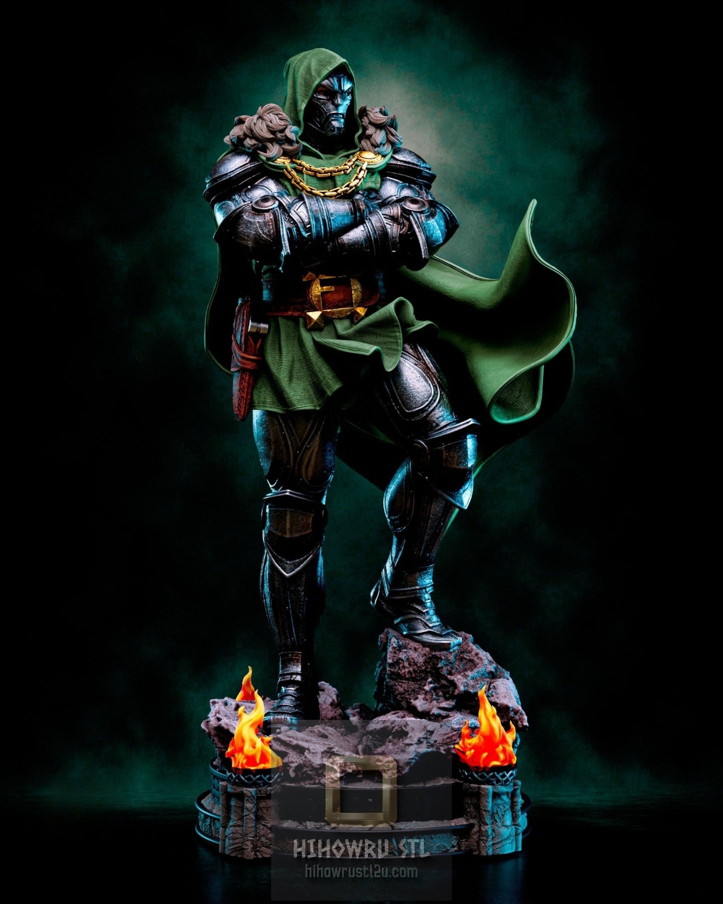 5301 Dr. Doom - Fantastic Four - STL 3D Print Files