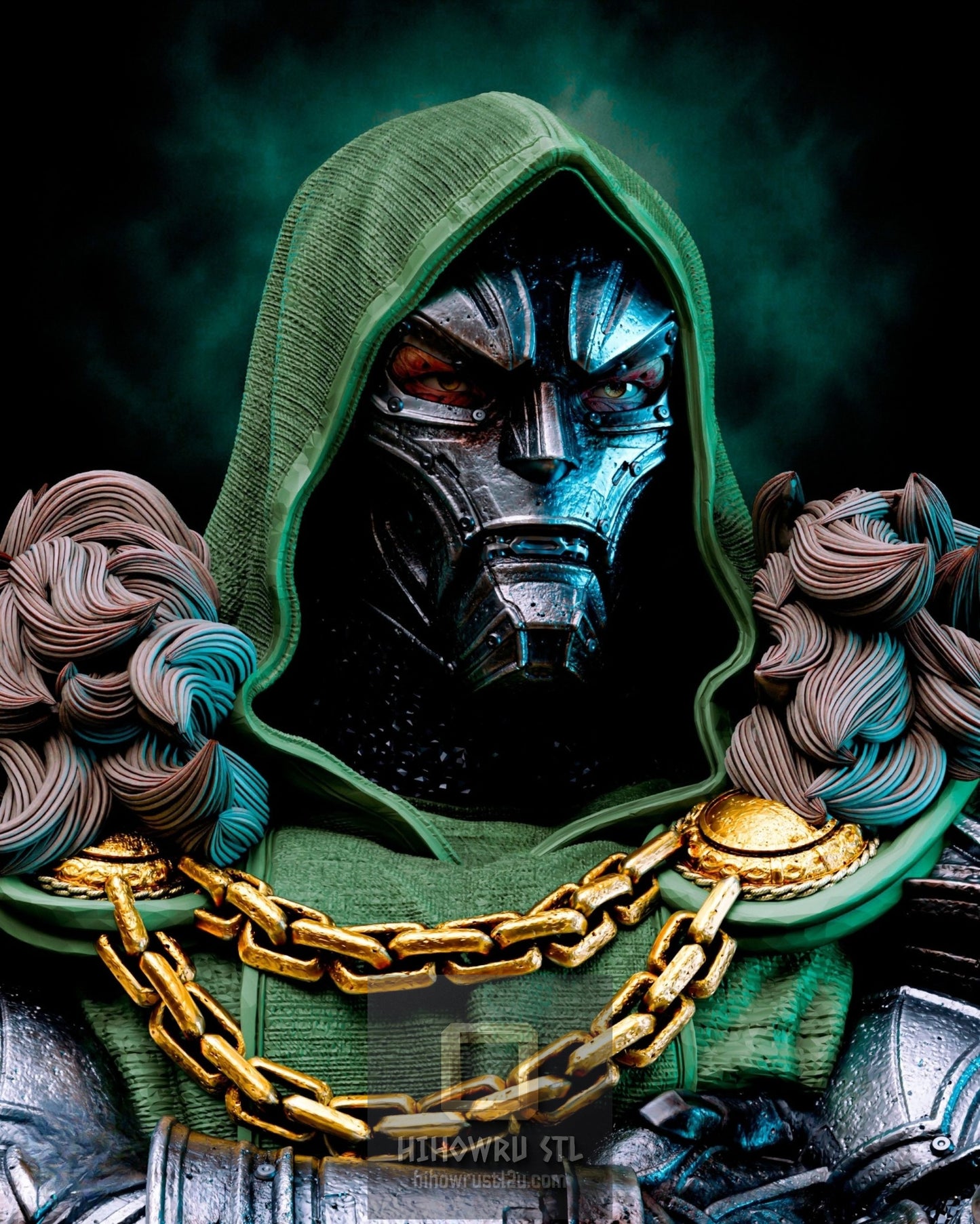 5301 Dr. Doom - Fantastic Four - STL 3D Print Files