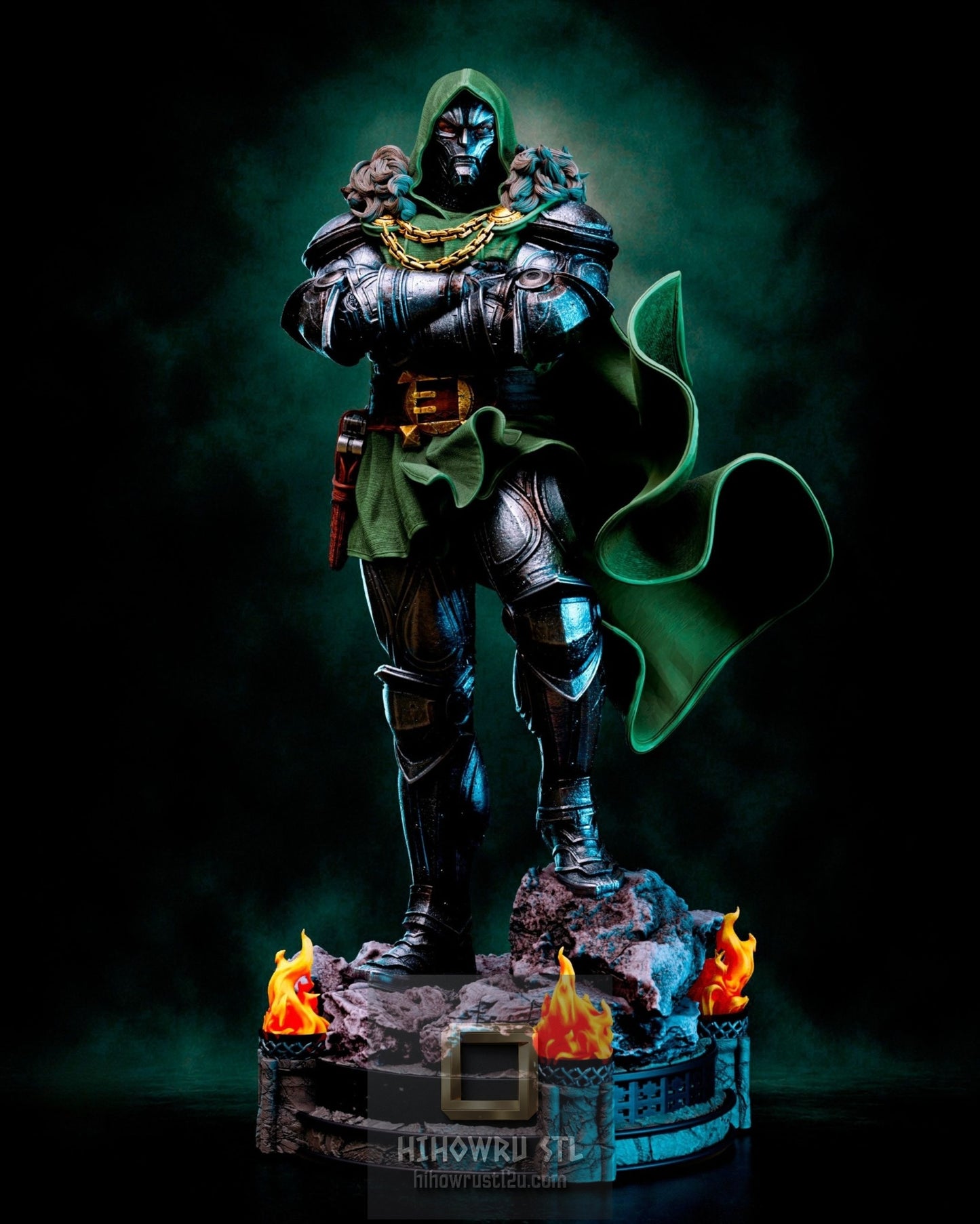 5301 Dr. Doom - Fantastic Four - STL 3D Print Files
