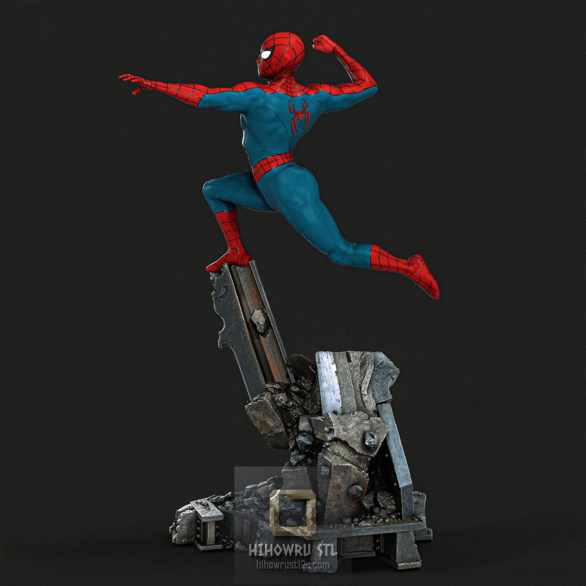 5632 SPIDER-MAN VS HULK - Marvel Comics - STL 3D Print Files
