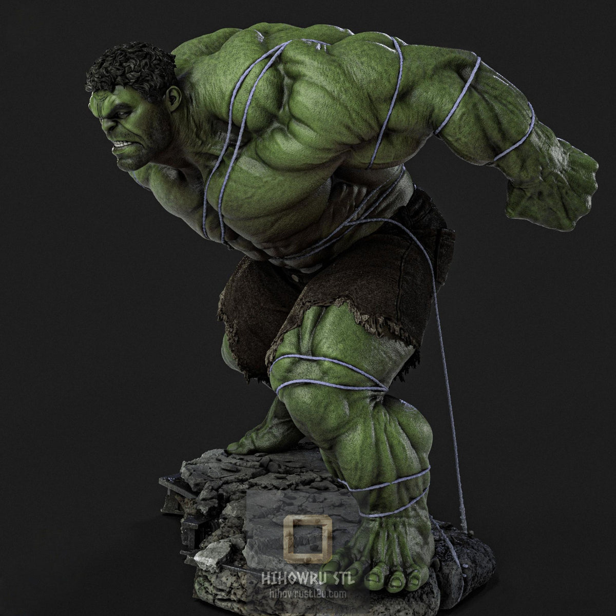 5632 SPIDER-MAN VS HULK - Marvel Comics - STL 3D Print Files