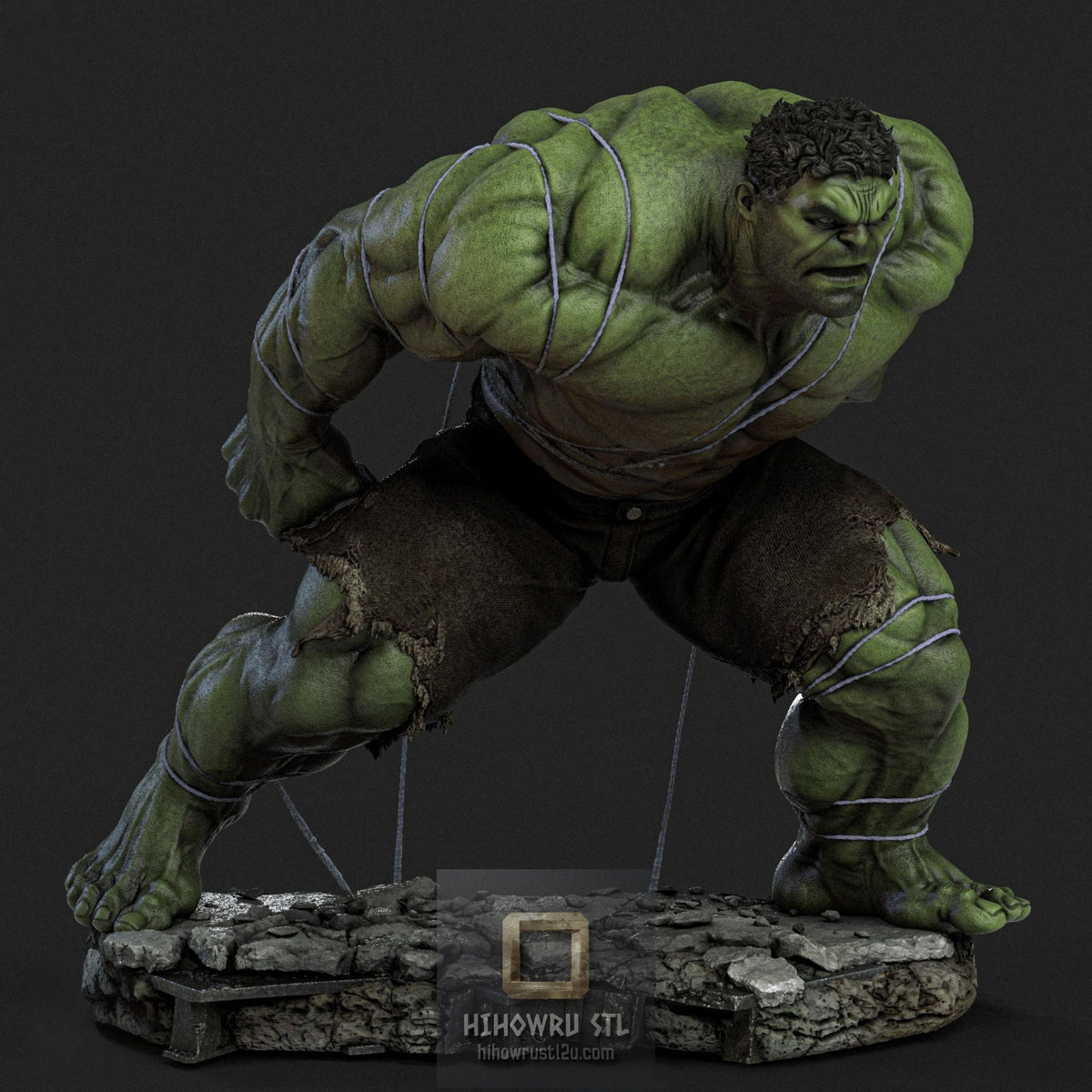 5632 SPIDER-MAN VS HULK - Marvel Comics - STL 3D Print Files