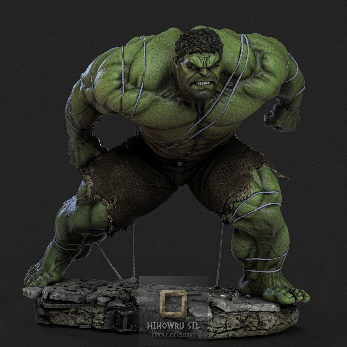 5632 SPIDER-MAN VS HULK - Marvel Comics - STL 3D Print Files