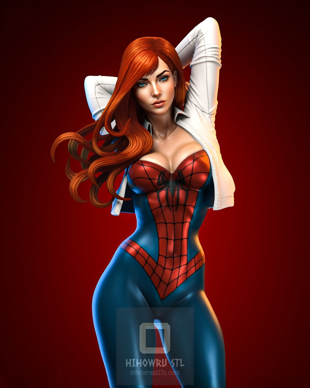 4663 Mary Jane - Spider-man - STL 3D Print Files