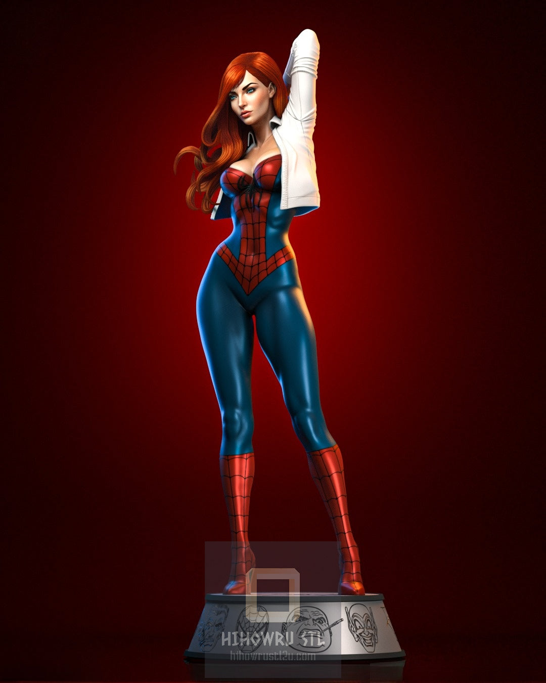 4663 Mary Jane - Spider-man - STL 3D Print Files