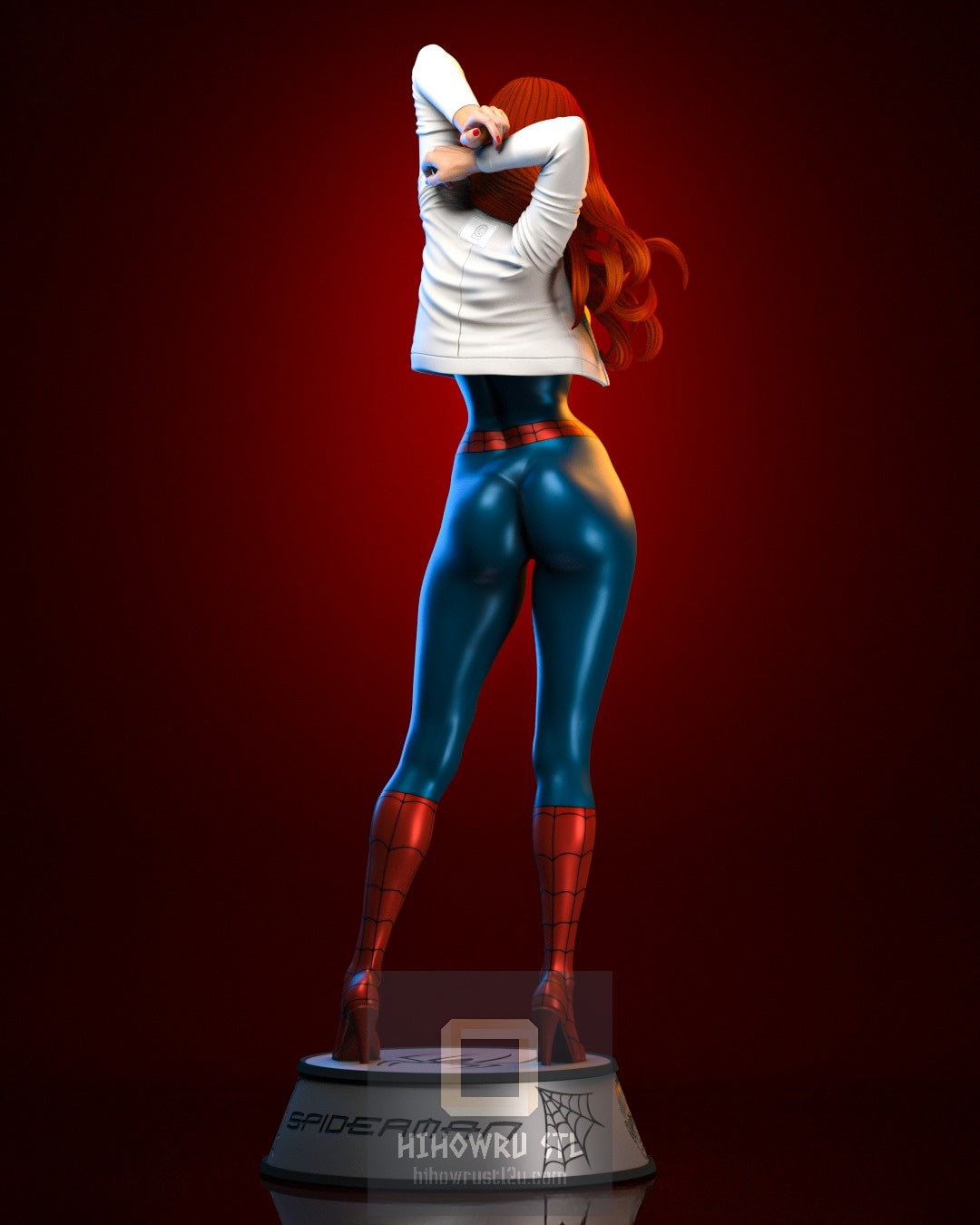 4663 Mary Jane - Spider-man - STL 3D Print Files