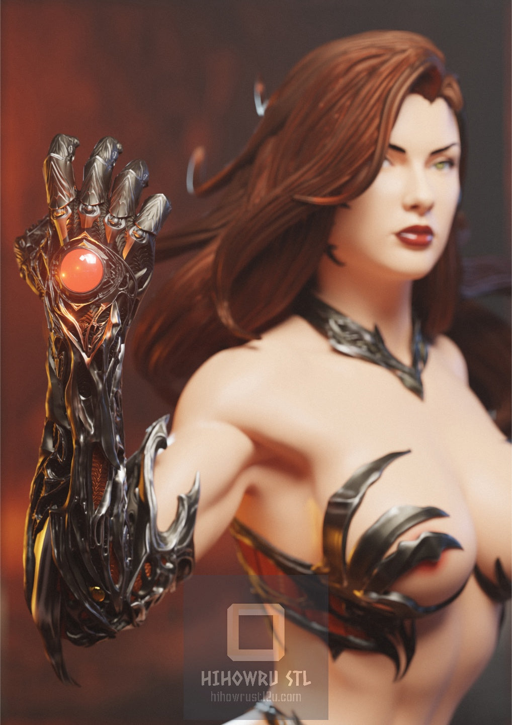 4308 Sara Pezzini - Witchblade - STL 3D Print Files