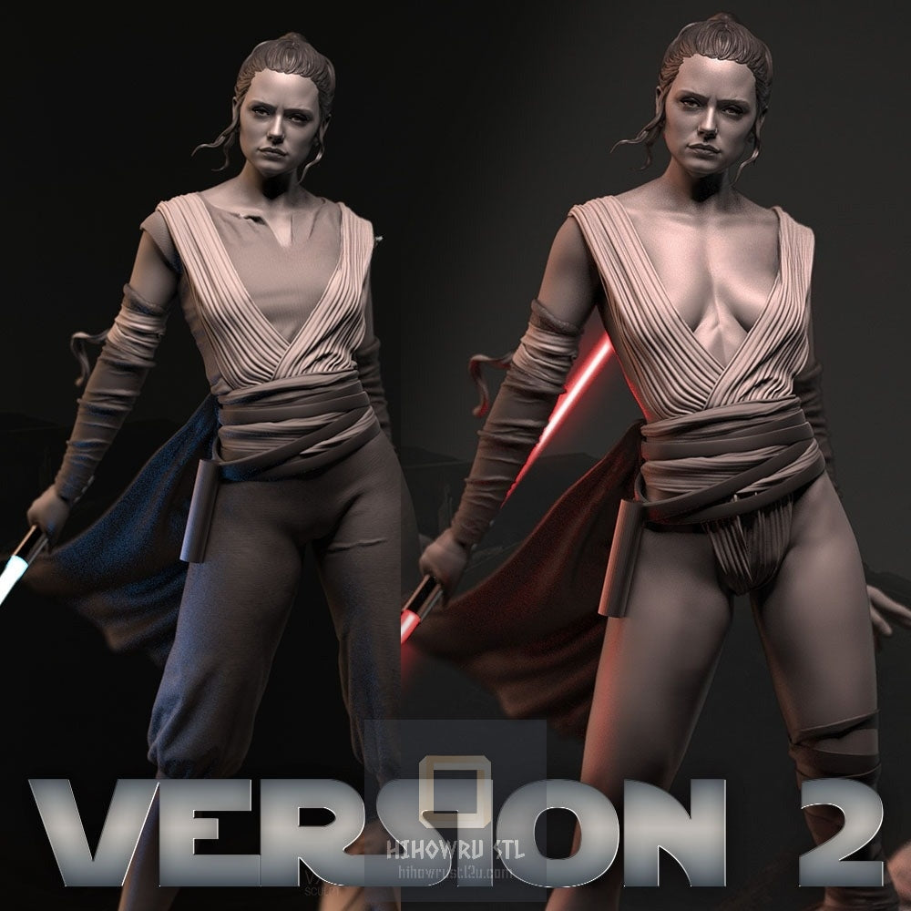 4520 Rey Skywalker - Star Wars - STL 3D Print Files