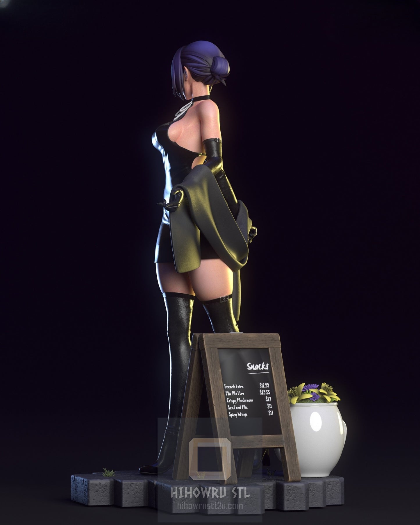 4639 Reze - Chainsaw Man - STL 3D Print Files