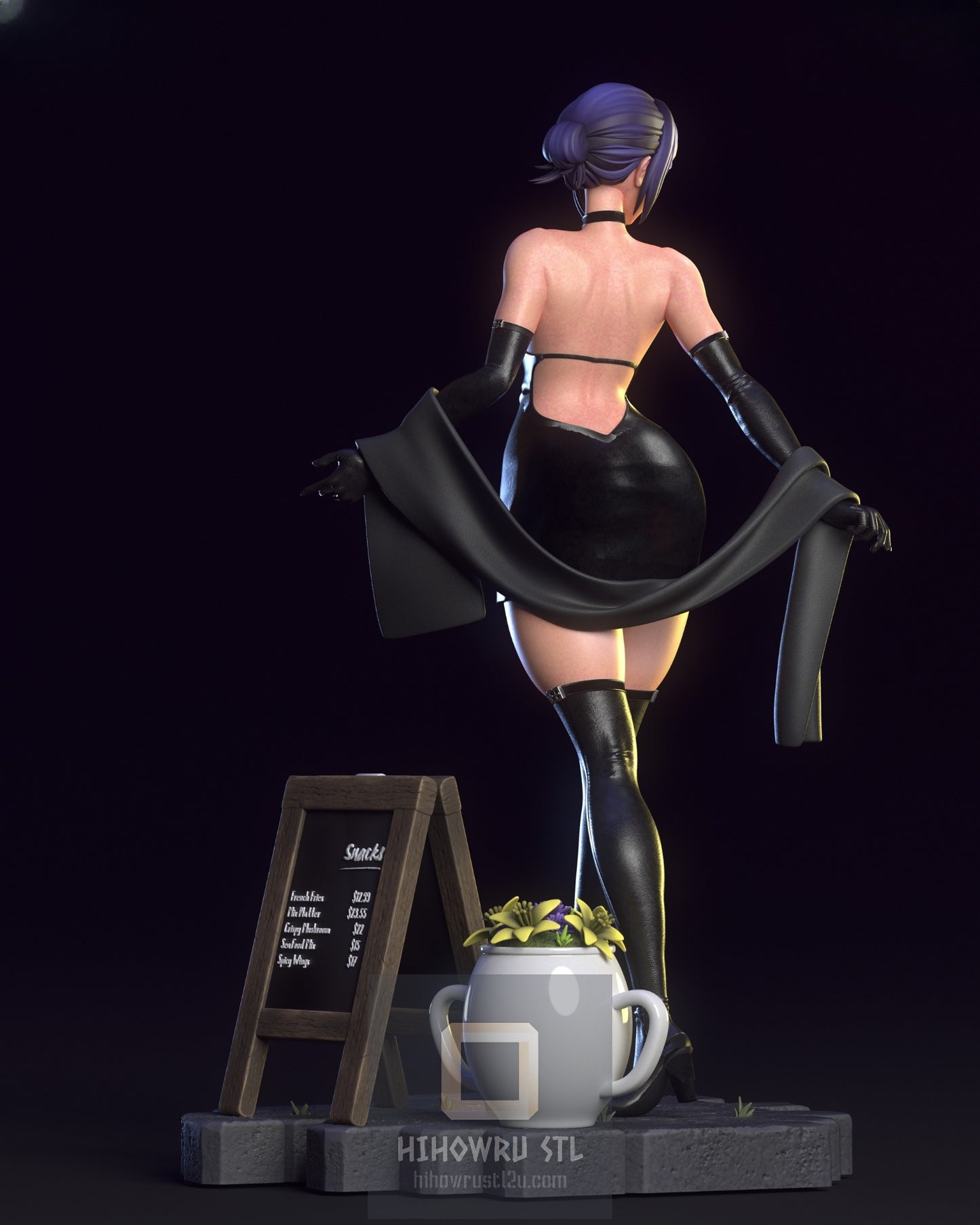 4639 Reze - Chainsaw Man - STL 3D Print Files