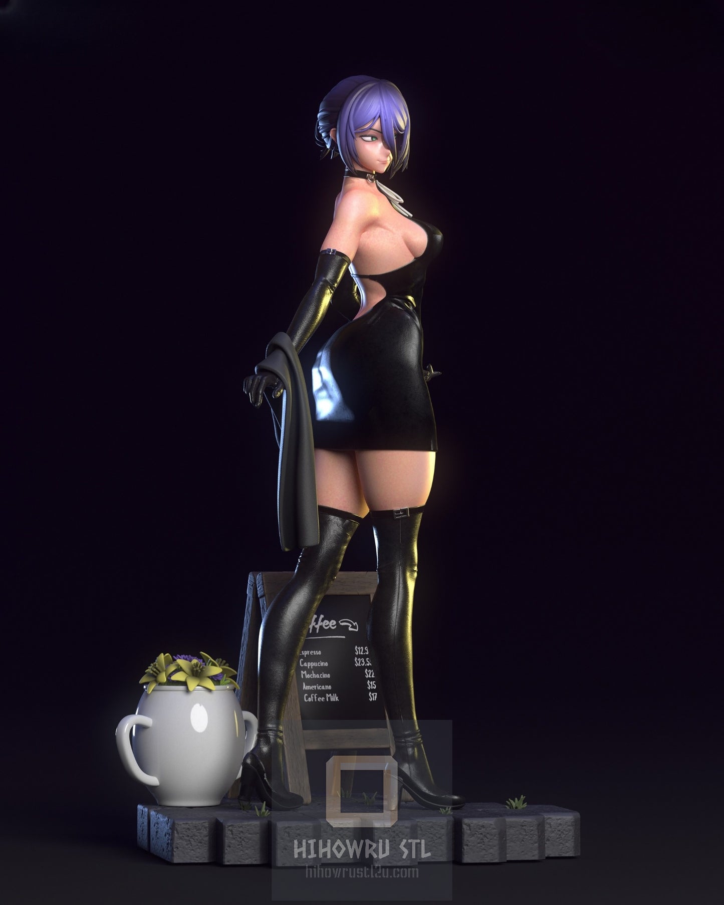 4639 Reze - Chainsaw Man - STL 3D Print Files