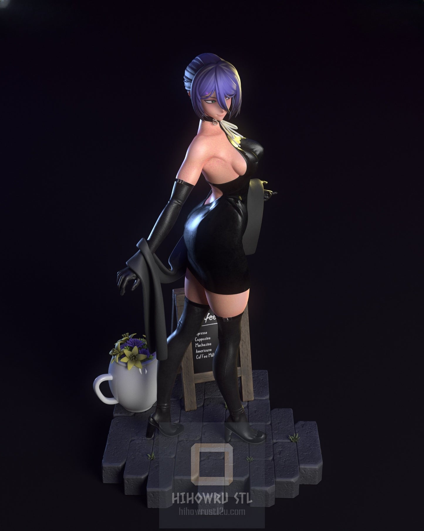 4639 Reze - Chainsaw Man - STL 3D Print Files