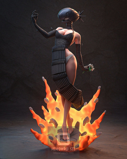 4800 Reze - Chainsaw Man - STL 3D Print Files