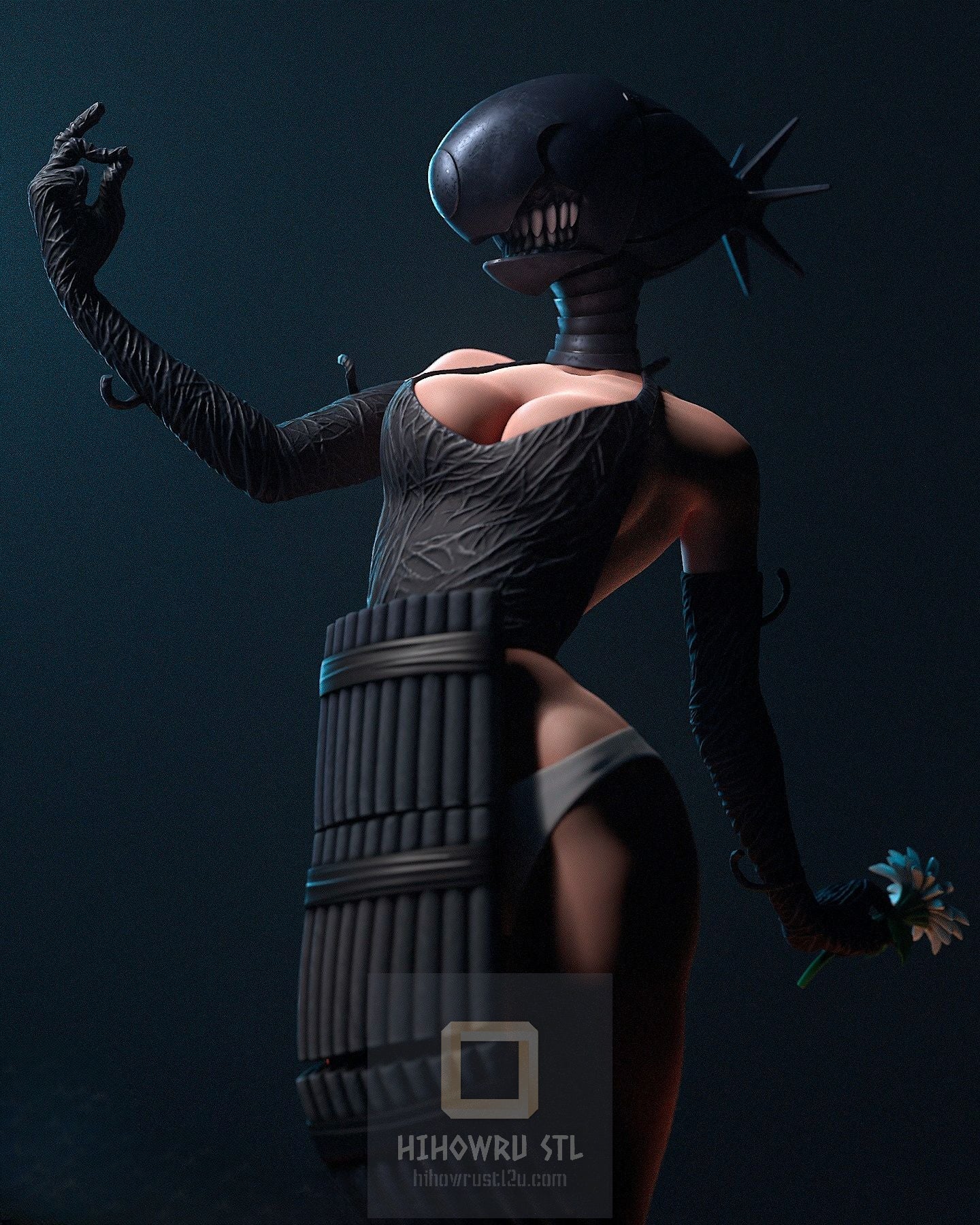 4800 Reze - Chainsaw Man - STL 3D Print Files