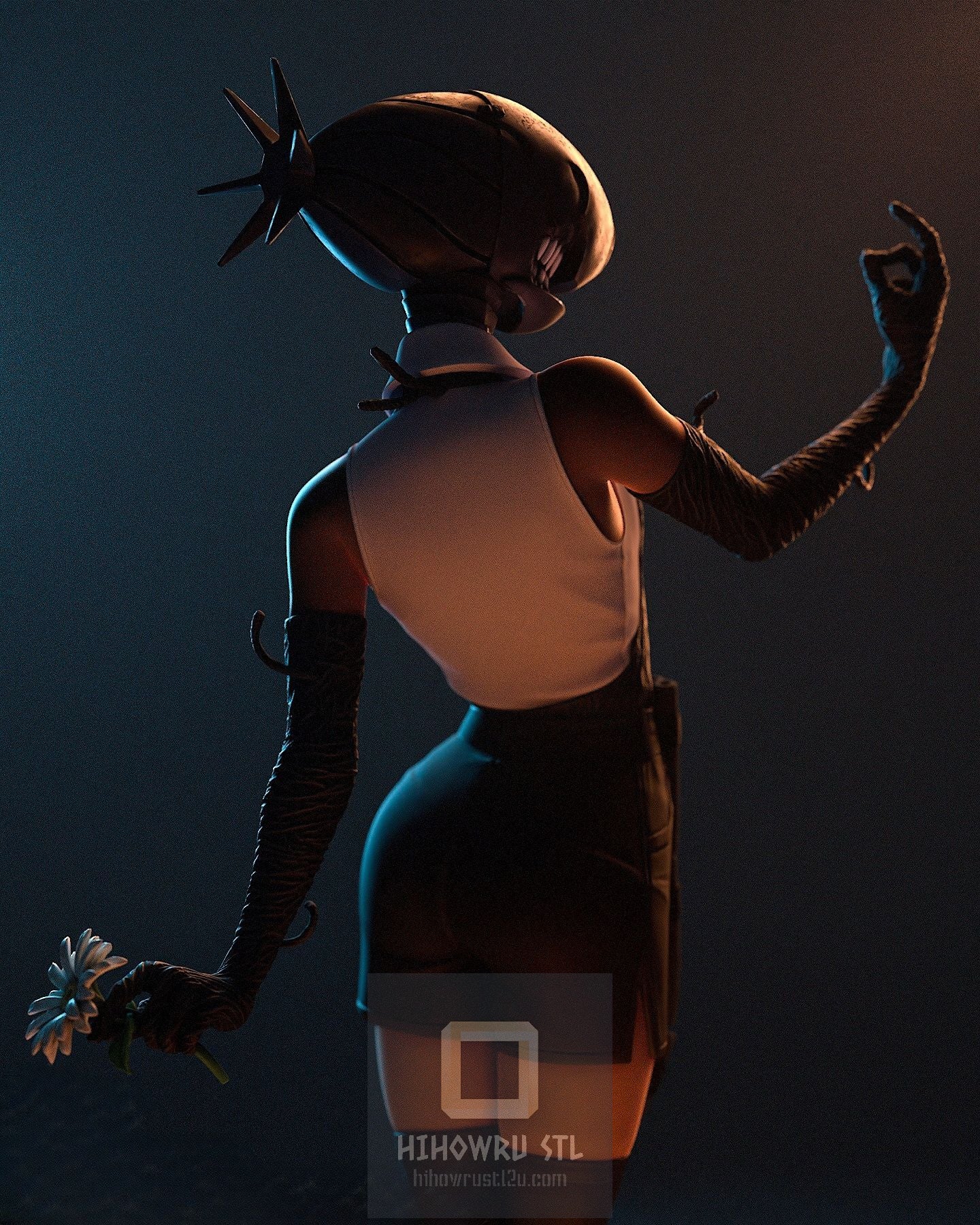 4800 Reze - Chainsaw Man - STL 3D Print Files