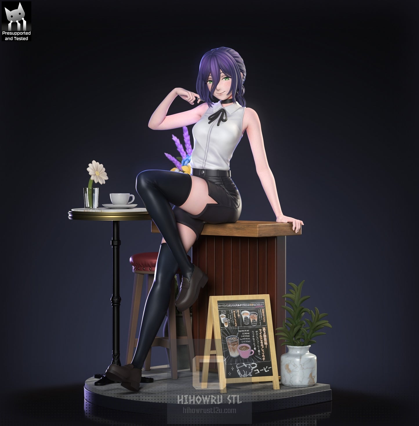 4397 Reze - Chainsaw Man - STL 3D Print Files