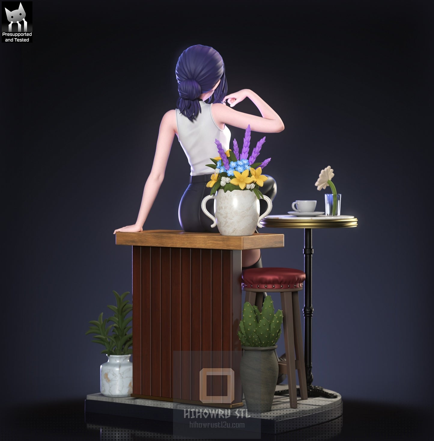 4397 Reze - Chainsaw Man - STL 3D Print Files